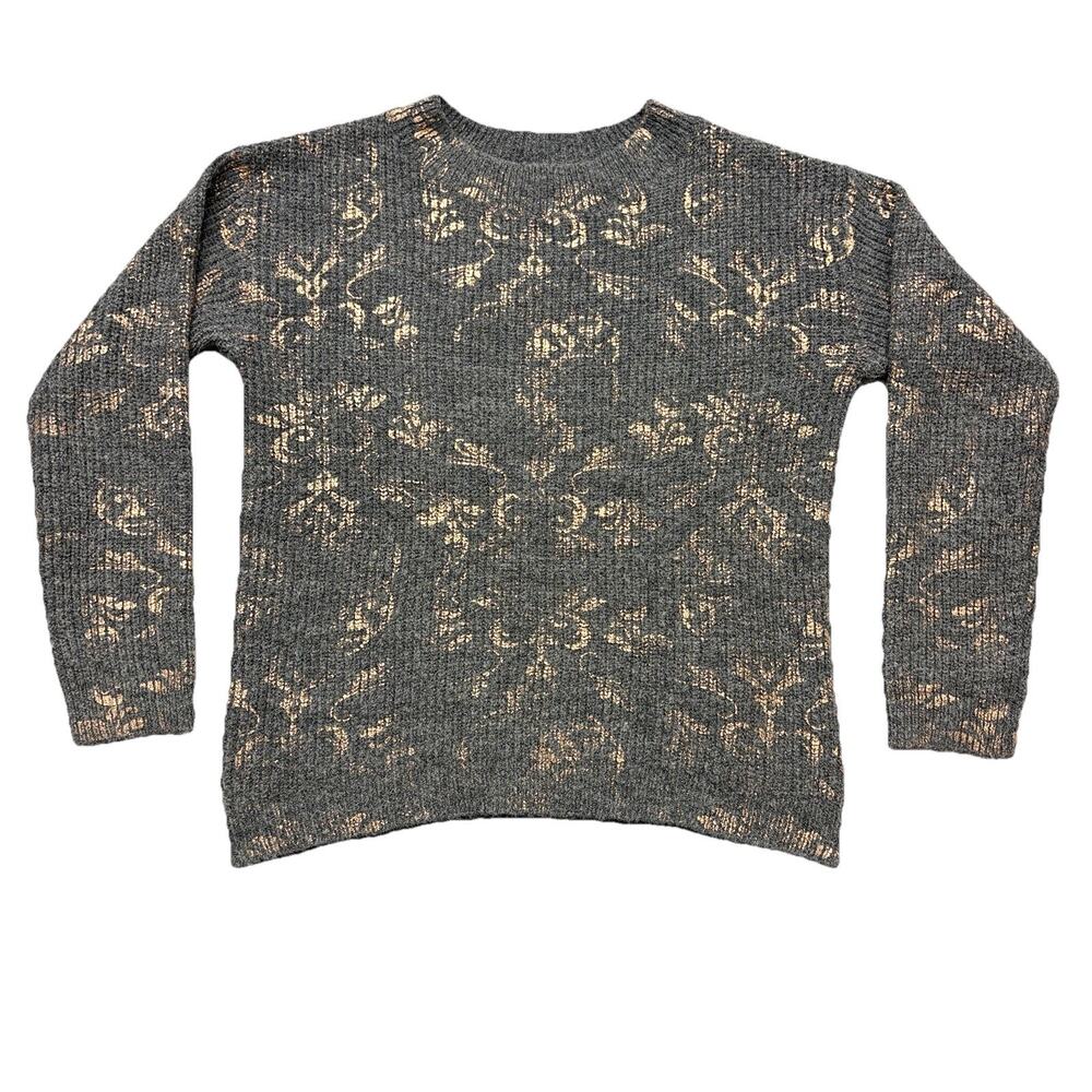 Stitches & Stripe Revolve Gold Foil Sweater Size S